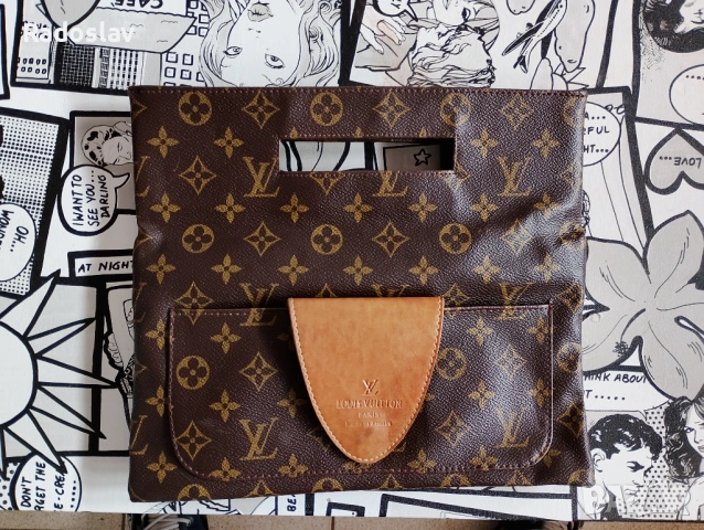 Кожена чанта Louis Vuitton, снимка 2 - Чанти - 54242803