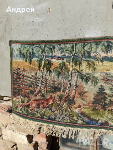 Старинен ковьор,покривка за стена #231, снимка 3 - Антикварни и старинни предмети - 42812184