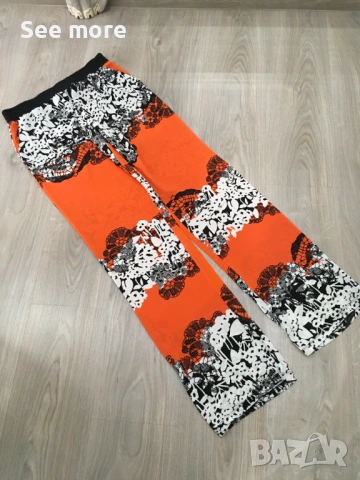 BLUMARINE многоцветни пнталони IT42, снимка 5 - Панталони - 54001276