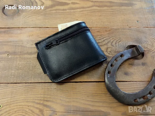 Ръчно изработен кожен портфейл , снимка 7 - Портфейли, портмонета - 48262123