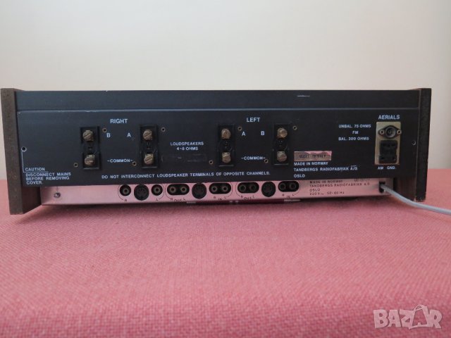 Vintage TANDBERG TR-1040P, made in norway, 1974- 1977г, снимка 10 - Ресийвъри, усилватели, смесителни пултове - 36765738