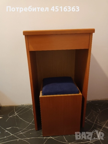 Нощни шкафчета и тоалетка от чам, снимка 13 - Шкафове - 52155480