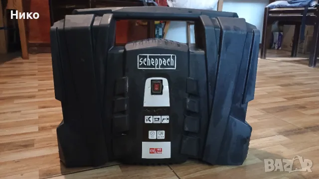 портативен компресор Scheppach Air Force 4 Max, 1100 W