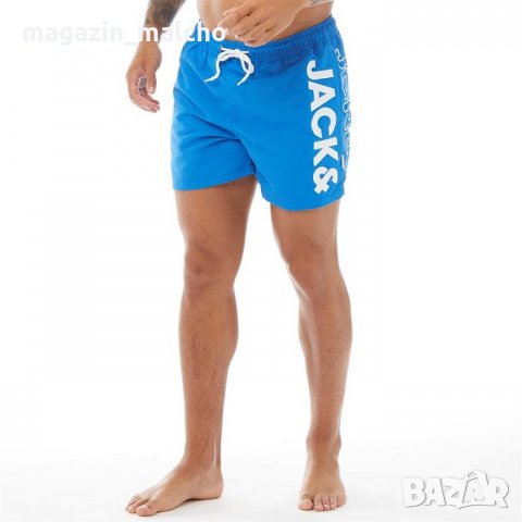 Мъжки Плувни Шорти - JACK AND JONES Malibu Jones Swim Shorts; размери: M и L, снимка 1 - Бански - 35544470