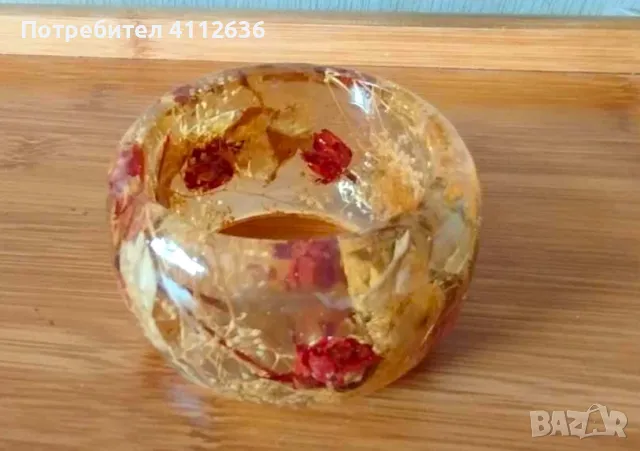 Гривни уникати от епоксидна смола, снимка 4 - Гривни - 49237035