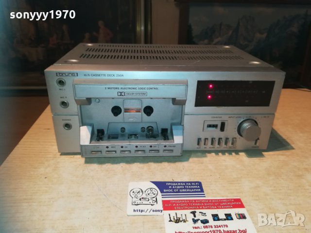 bruns 2504-hifi deck-внос швеция 1910202211, снимка 8 - Декове - 30482401