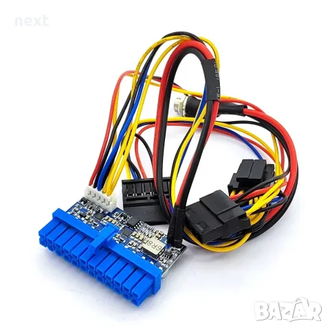 Безшумно мини компютърно захранване 12V-вход, 160W-изход, Pico ATX, снимка 3 - Захранвания и кутии - 27349605