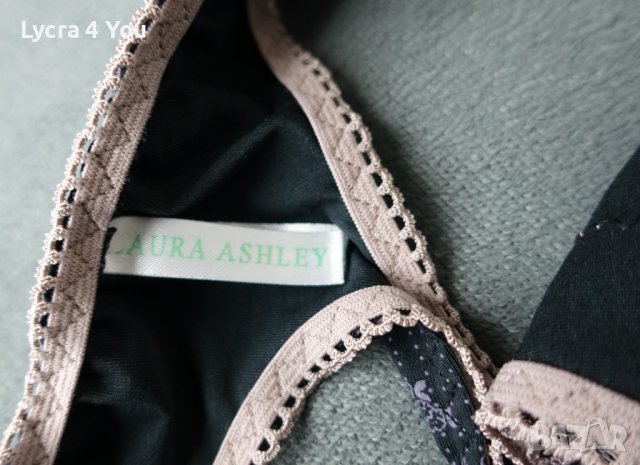 XS Laura Ashley прашка с флорални рисунки и бежова дантела, снимка 4 - Бельо - 40299646