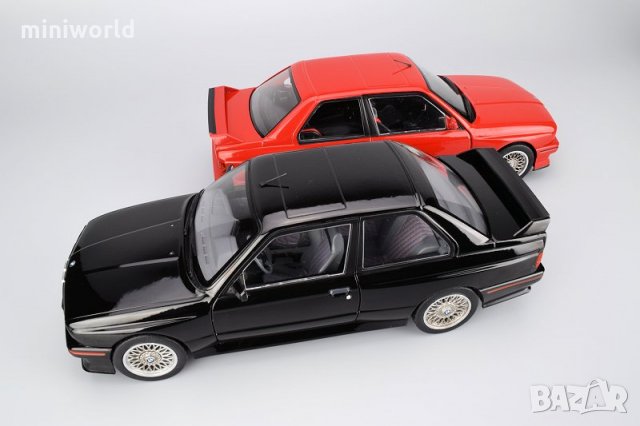 SOLIDO BMW E30 M3 Sport Evolution - мащаб 1:18 на Solido моделите са нови в кутия, снимка 6 - Колекции - 30551050