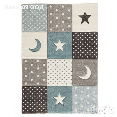 Детски килим с луни/звезди/сърца, снимка 13 - Килими - 36709716