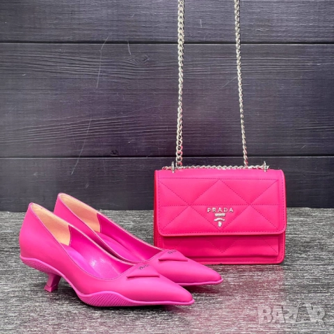 обувки на ток prada , снимка 3 - Дамски обувки на ток - 51457965