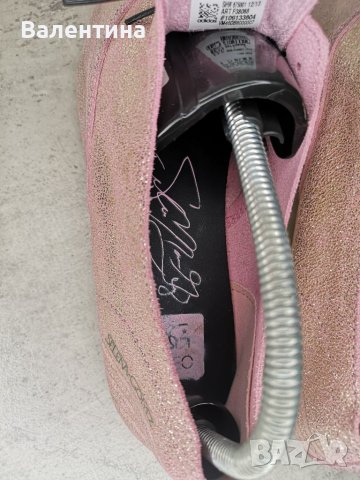 Розови Adidas 41,1/3 балеринки Selena Gomez естествена кожа, снимка 15 - Дамски ежедневни обувки - 25979610