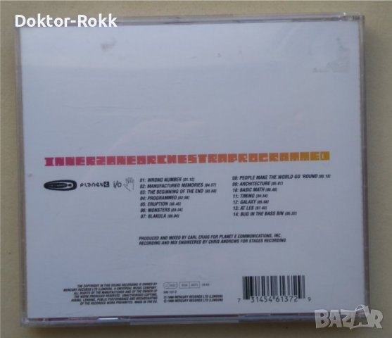 Innerzone Orchestra – Programmed (1999, CD), снимка 2 - CD дискове - 42486612