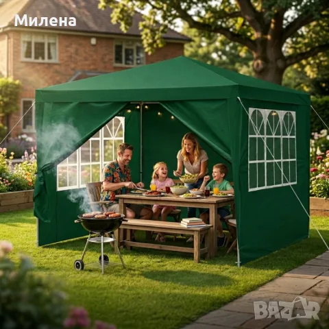 градинска шатра, снимка 4 - Градински мебели, декорация  - 56133006