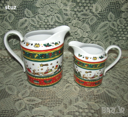 Порцеланови кани с коледни мотиви, нови