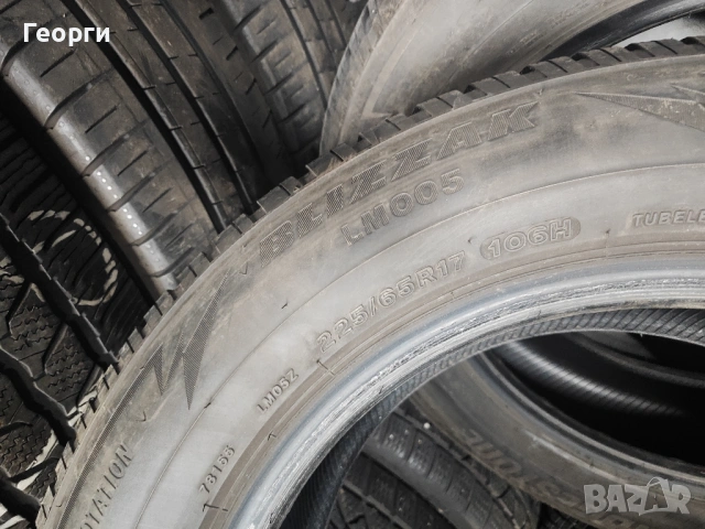 4бр.зимни гуми 225/65/17 Bridgestone, снимка 4 - Гуми и джанти - 53210413