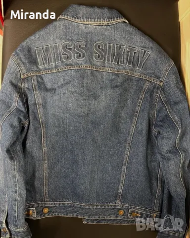Miss Sixty дънково яке ватирано, снимка 2 - Якета - 47438225