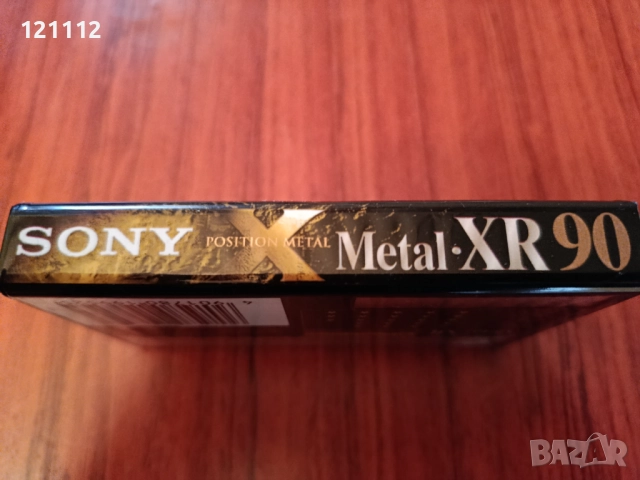 Аудио касета Sony Metal XR 90, снимка 3 - Аудио касети - 52771325