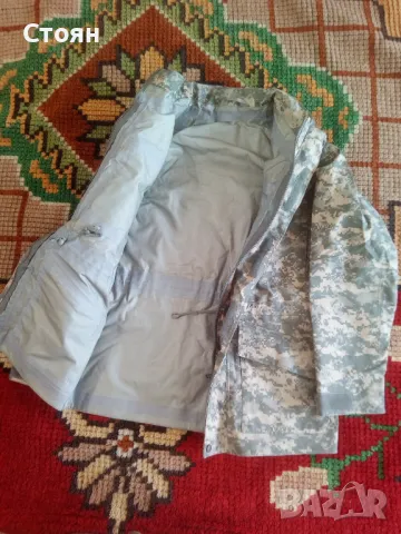 НОВ МАСКИРОВЪЧЕН КОМПЛЕКТ ЦВЯТ СИВ - ШУБА, РИЗА, ПАНТАЛОН И ШАПКА , снимка 2 - Екипировка - 47622173