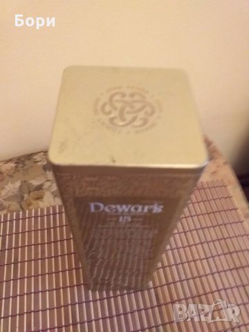 Dewar's метална кутия от уиски, снимка 6 - Други ценни предмети - 29457499