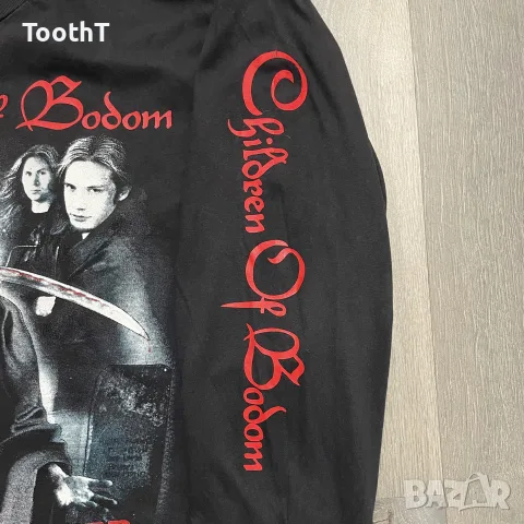 Vintage Тениска с дълъг ръкав: Children of Bodom “Follow The Reaper” Bootleg, снимка 4 - Тениски - 55783610