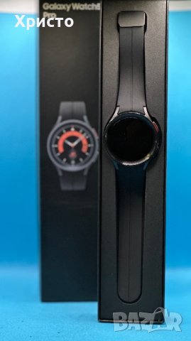 НОВ!!! Смарт часовник Samsung Galaxy Watch 5 Pro, 45 мм, LTE, Black Titanium