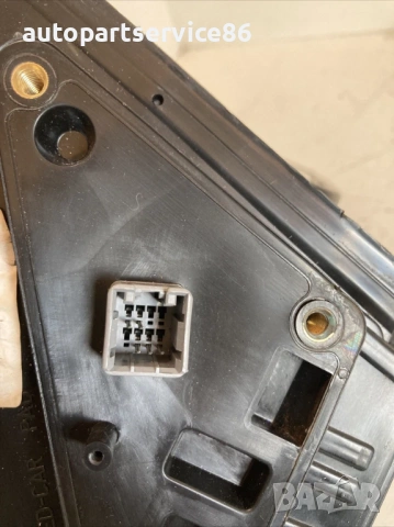 Странично огледало за предна дясна врата сребристо за KIA Ceed 1.6 CRDi (2008), снимка 3 - Части - 53246046