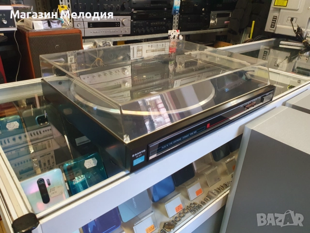 💽📻📀🎶 Грамофон SANYO TP 477 В отлично техническо и визуално състояние., снимка 5 - Грамофони - 37806406