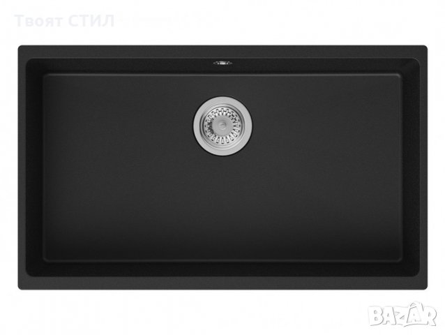 Гранитна Мивка за Кухня с отцедник модел Вграждане под плот ЛОНДОД 80, снимка 5 - Други - 31266107