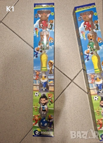 6 фигурки Fifa WORLD CUP 2026, Zayu The Jaguar/Maple The Moose/Clutch The Bald Eagle/Lionel Messi