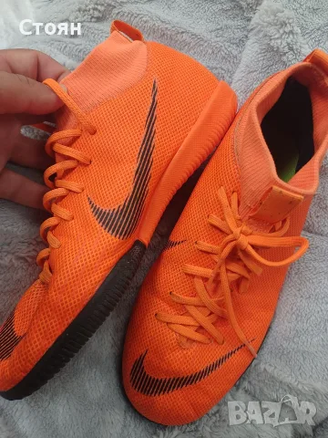 Nike Jr. MercurialX Victory VI Dynamic Fit IC – Номер 36.5 – Употребявани Детски Футболни Обувки за 