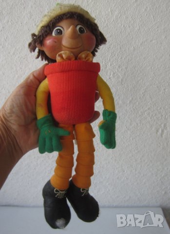 Пинокио - стара играчка и канапе, диван, седалка - малък, за игра или декорация, снимка 3 - Други - 29741515