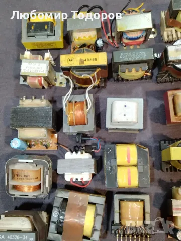 Трансформатори 140 броя , снимка 2 - Друга електроника - 47394799