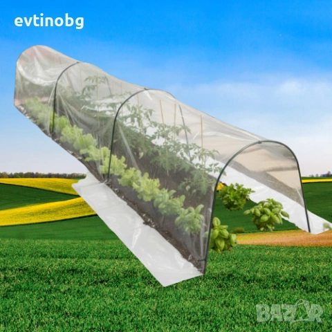 Професионална Мини Оранжерия 1,5х4м – Здрава конструкция за ранен, снимка 3 - Оранжерии - 53909295