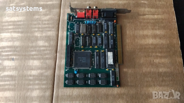 Ретро видео карта PC Chips G3101 (Paradise PEGA 1A ) 256KB 8-bit ISA, снимка 6 - Видеокарти - 54009711