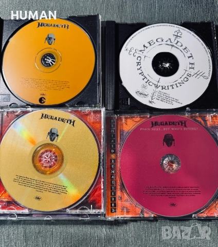 Megadeth - Annihilator - Anthrax , снимка 7 - CD дискове - 52662968