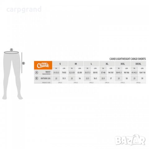 Къси панталони FOX Chunk™ Cargo Shorts, снимка 3 - Екипировка - 31071530