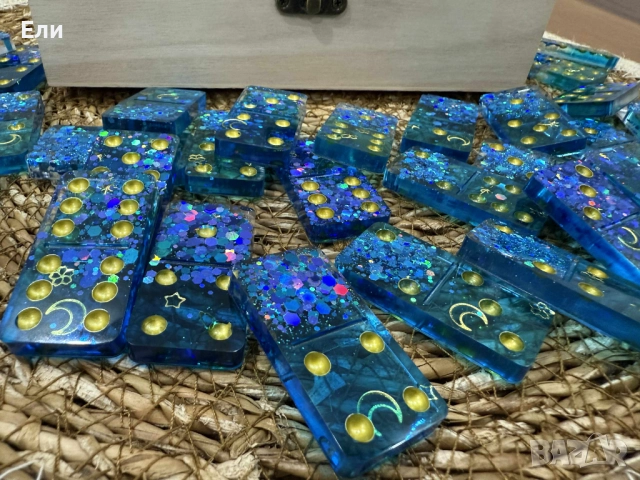 Уникално, ръчно изработено луксозно домино, снимка 2 - Домино - 52594777