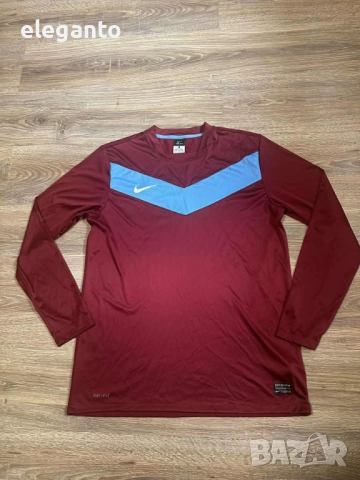 NIKE  футболна фланела  Aston Villa F.C Long Sleeve Training Dri-FIT , L размер .