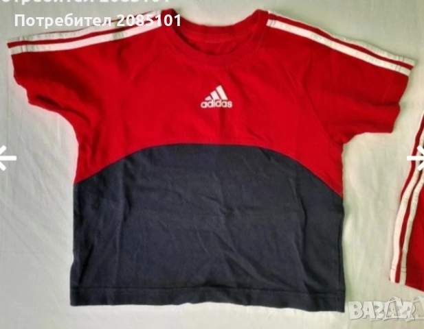 Детски комплект тениска и шорти, снимка 2 - Детски комплекти - 51940572