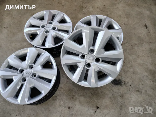 4бр.Железни джанти 15ки за DACIA 4x100 6j et40 ORIGINAL!!!, снимка 2 - Гуми и джанти - 55774937