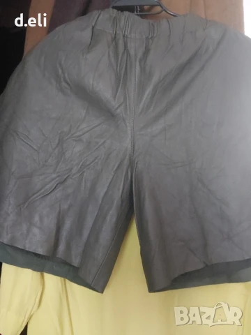 Moss Copenhagen Size L Lambsleather Къси панталони от кожа 