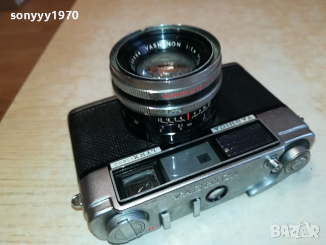 YASHICA LYNX-1000 MADE IN JAPAN-ВНОС SWISS 1703241141, снимка 14 - Фотоапарати - 44804463