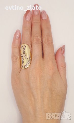 Дамски златни пръстени, 14К, снимка 12 - Пръстени - 40835148