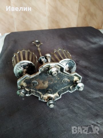 метална поставка за клечи за зъби арт деко, снимка 4 - Антикварни и старинни предмети - 29968812