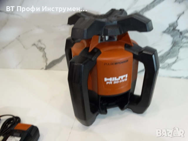 2023 - Hilti PR 30 HVS A12 - Ротационен лазерен нивелир, снимка 3 - Други инструменти - 52960703