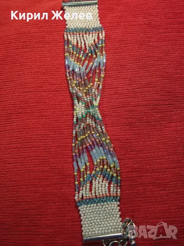 ПРЕКРАСНА МЪНИСТЕНА ХИПАРСКИ АРТ СТИЛ ГРИВНА 47338, снимка 8 - Гривни - 47045956