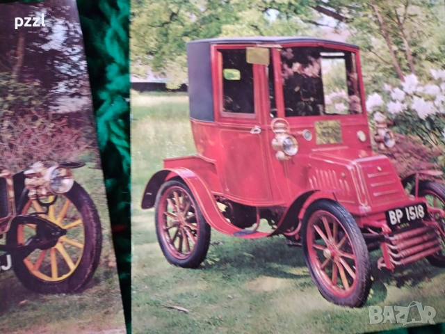 Пъзел "Retro Cars” Ravensburger 1971г. 3x126 части, снимка 3 - Пъзели - 53966776