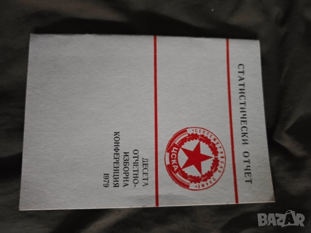 календар ЦФКА Средец 1988 - 40 години ЦСКА,ЦСКА 1979 Резолюция,Програма , Отчет, снимка 7 - Други - 51864158