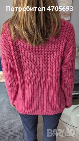 Дамски пуловер с 30% вълна, не е носен, снимка 2 - Блузи с дълъг ръкав и пуловери - 53061598